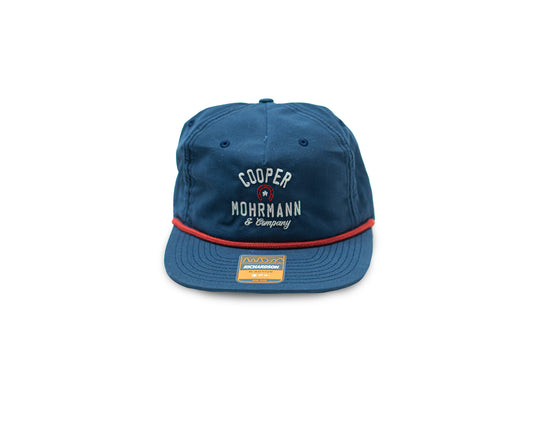 Royal and Red Rope Hat