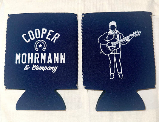 Navy Coop & Co. Koozie