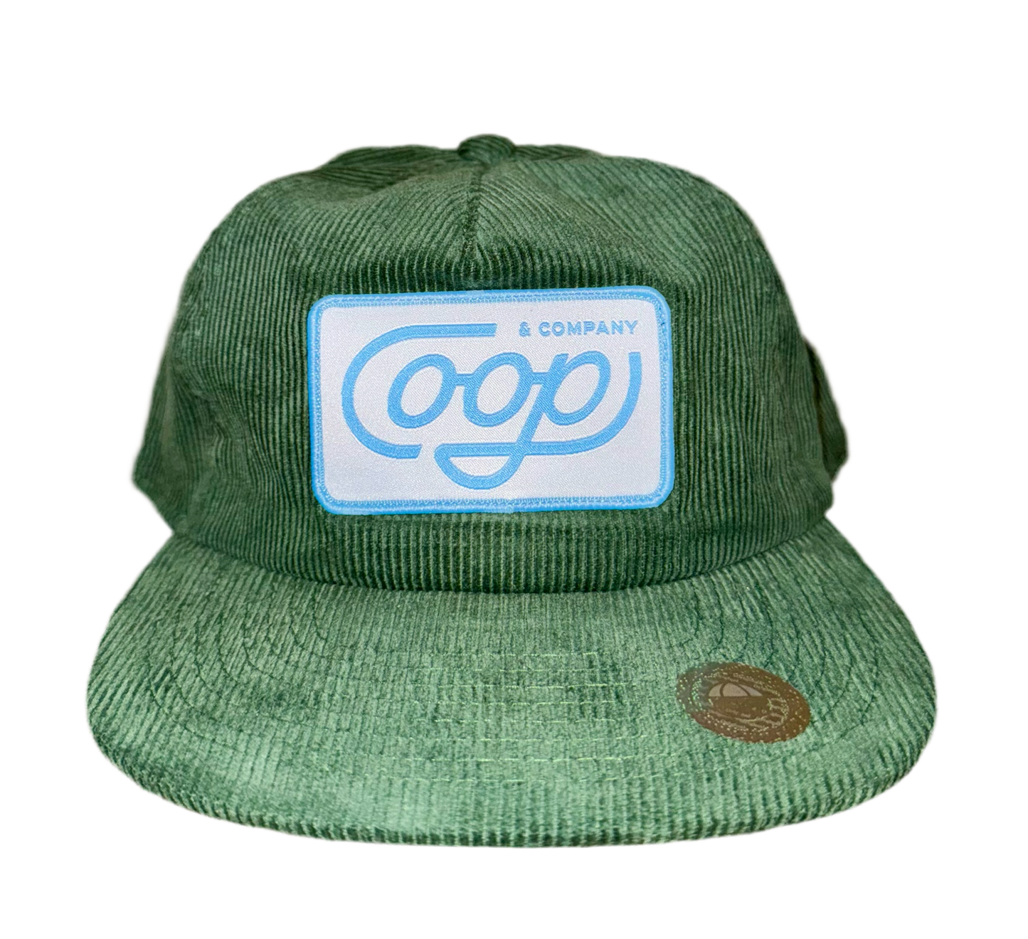 Green Corduroy Coop & Company Hat