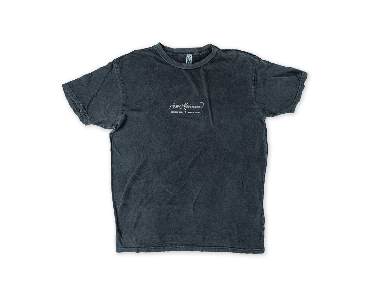 Black Stone Washed Signature T-Shirt