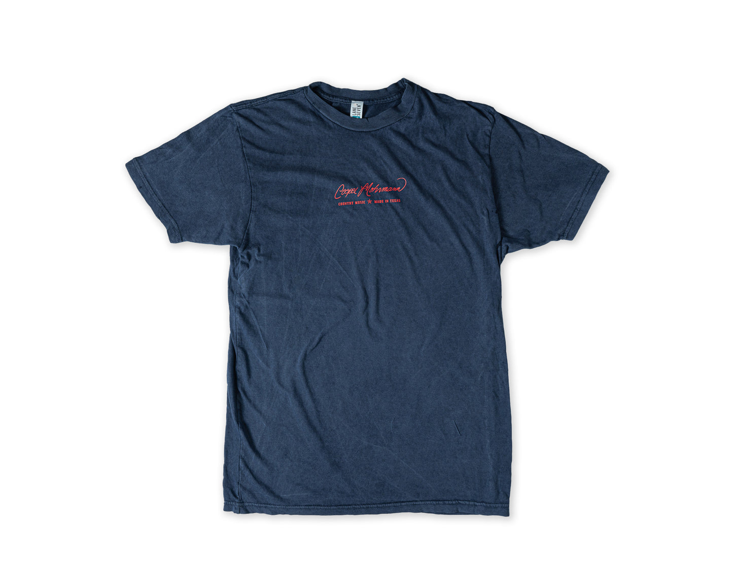 Navy Stone Washed Signature T-Shirt